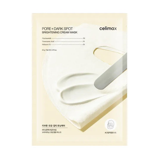 Celimax pore dark spot brightening cream mask