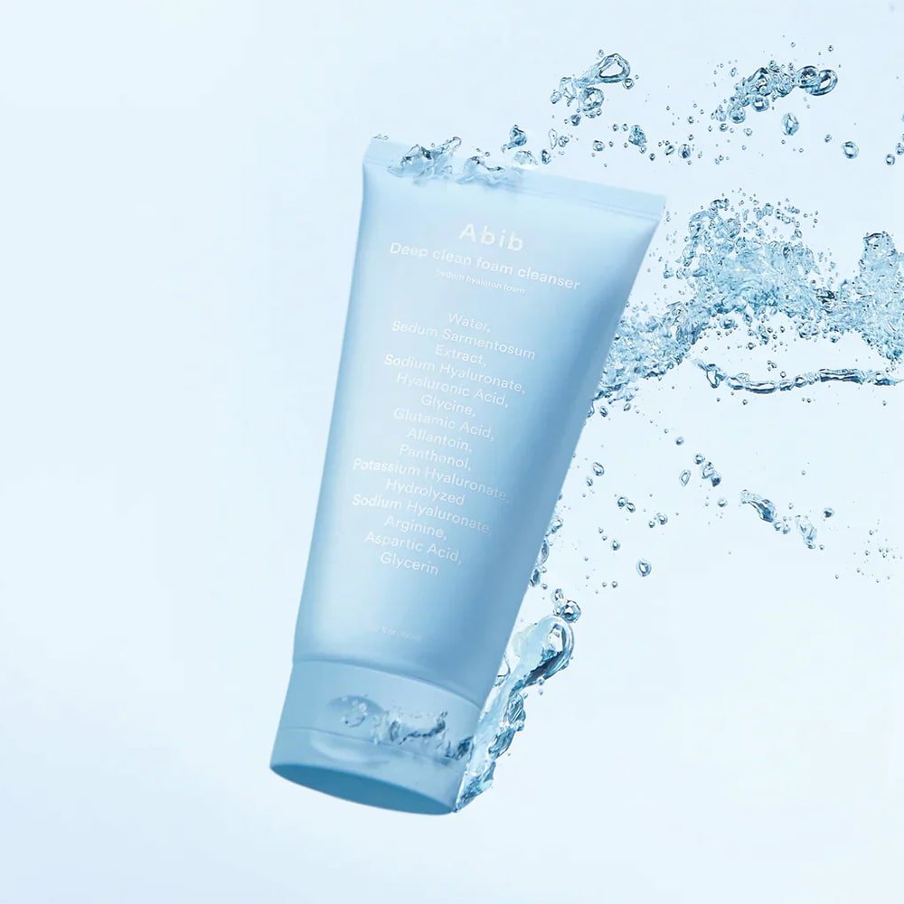 Abib deep clean foam cleanser sedum hyaluron foam 150ml - KBOX
