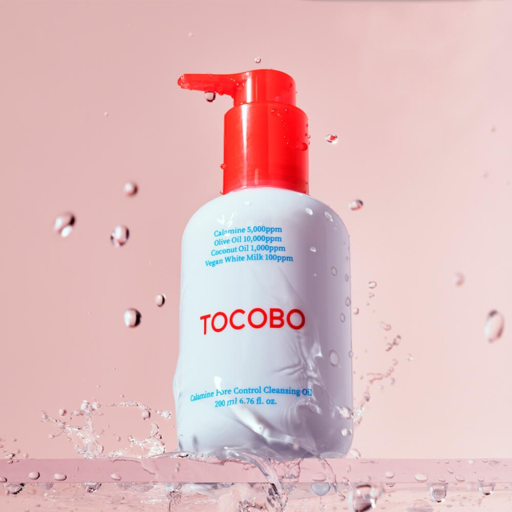 Aceite Limpiador Hidrofílico con Calamina Tocobo Calamine Pore Control Cleansing Oil - KBOX