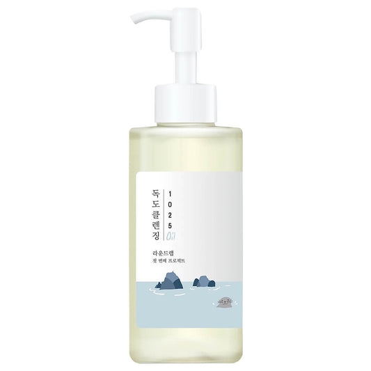 Aceite Limpiador Hidrofílico Round Lab 1025 Dokdo Cleansing Oil - KBOX