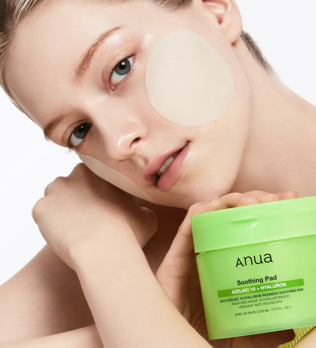 ANUA azelaic acid 10 hyaluron redness soothing pad 230ml (90ea) - KBOX