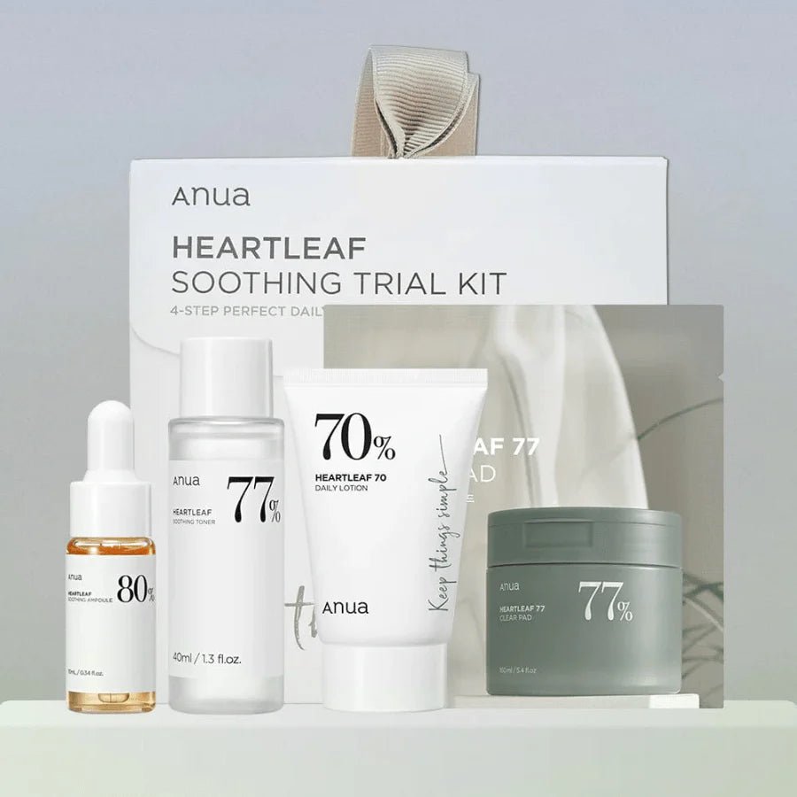 ANUA heartleaf soothing trial kit - KBOX