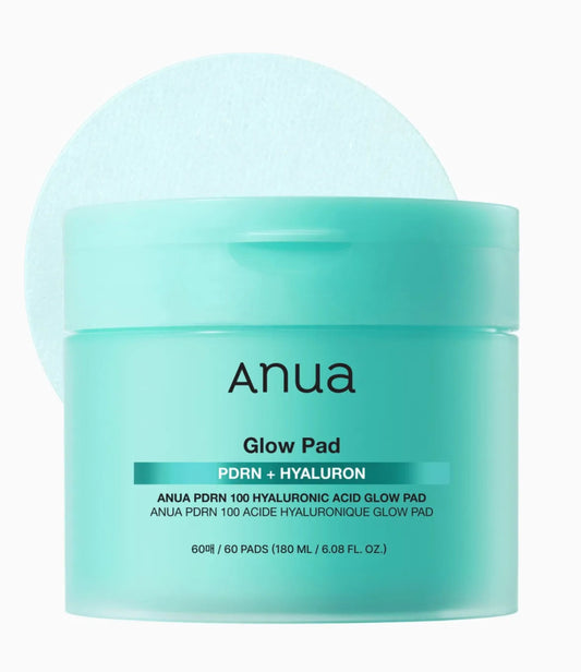 ANUA pdrn hyaluronic glow pad 180ml (60ea) - KBOX
