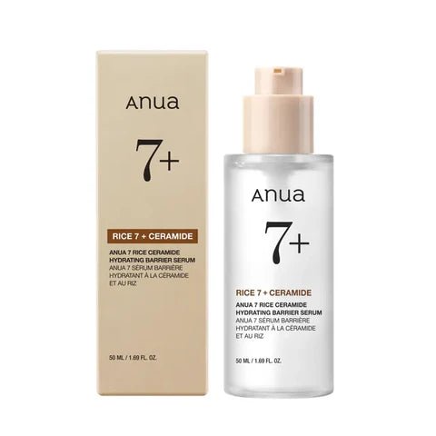 ANUA rice 7 ceramide hydrating barrier serum 50ml - KBOX