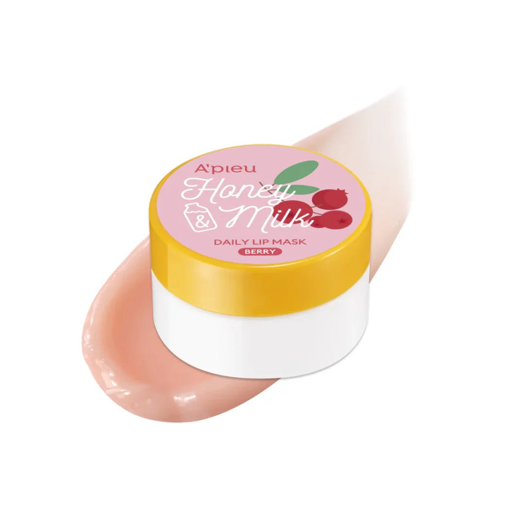 Apieu Honey and Milk Daily Lip Mask - Berry 6g - KBOX