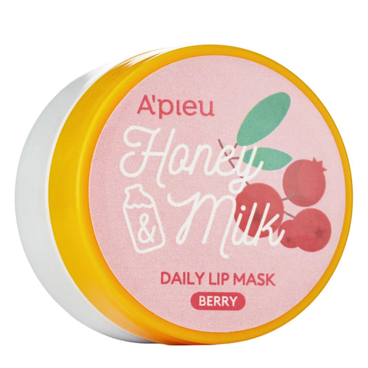 Apieu Honey and Milk Daily Lip Mask - Berry 6g - KBOX