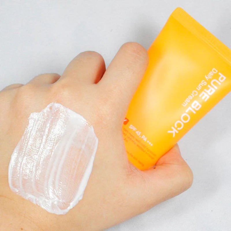 Apieu Pure Block Natural Daily Sun Cream 50ml SPF 50+ PA++++ - KBOX