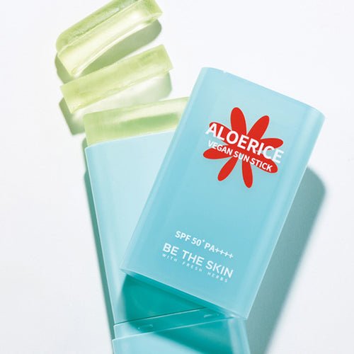 Be The Skin aloerice vegan sun stick 19g spf 50+, pa++++ - KBOX