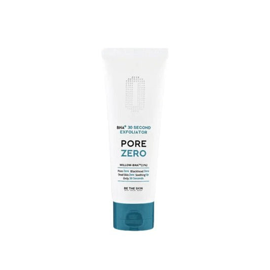 Be The Skin bha+ pore zero 30 second exfoliator 100g - KBOX