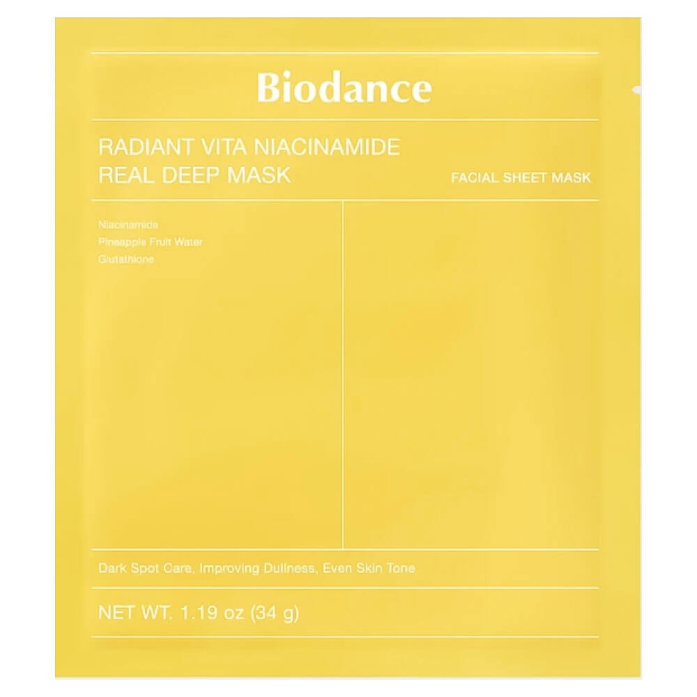 Biodance Radiant Vita Niacinamide Real Deep Mask - KBOX