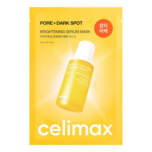 Celimax pore+dark spot brightening serum mask - KBOX
