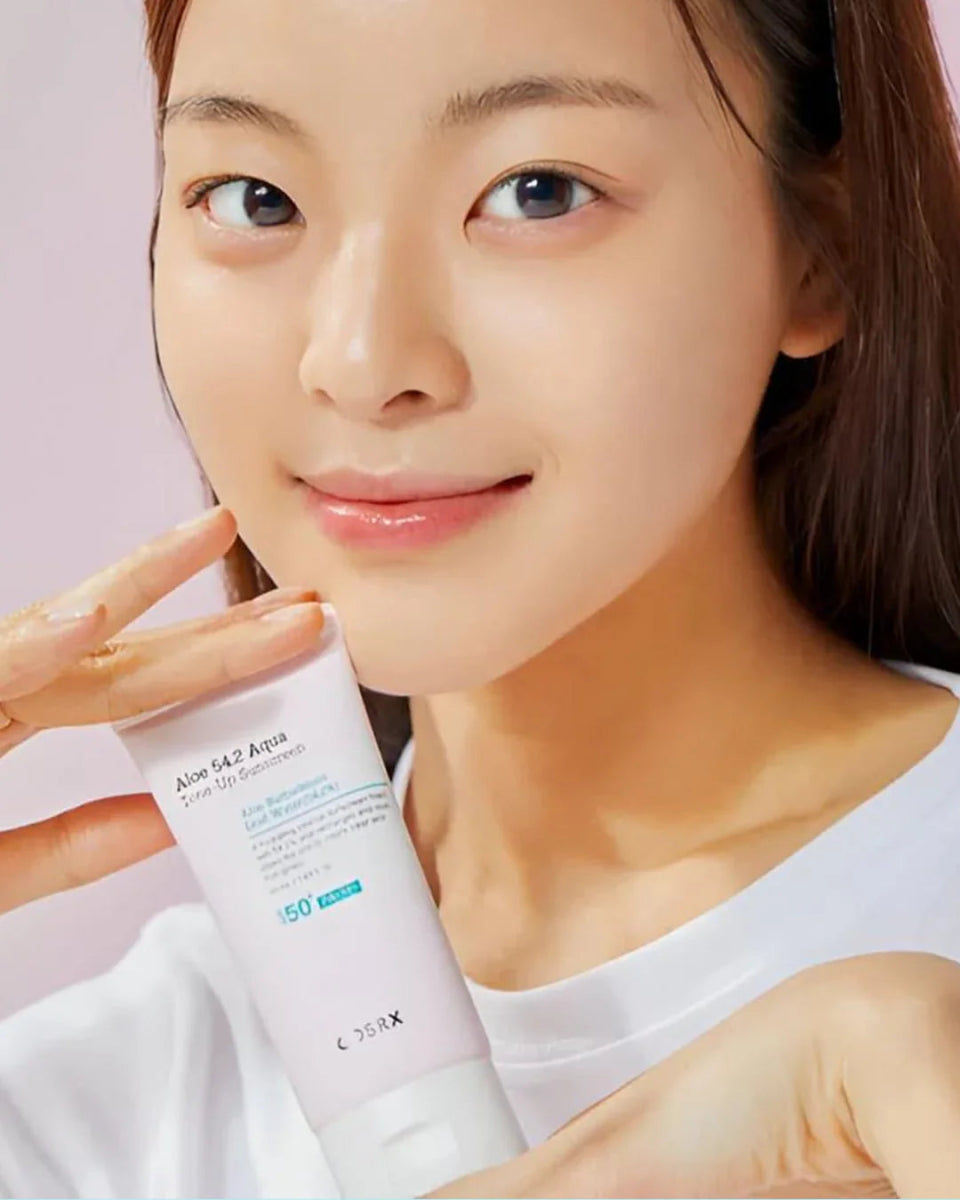 COSRX Aloe 54.2 Aqua Tone - Up Sunscreen 50ml - KBOX