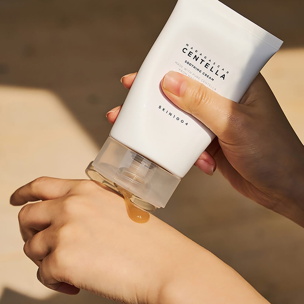 Crema Soothing Cream con Centella de Madagascar SKIN1004 Madagascar Centella Soothing Cream - KBOX