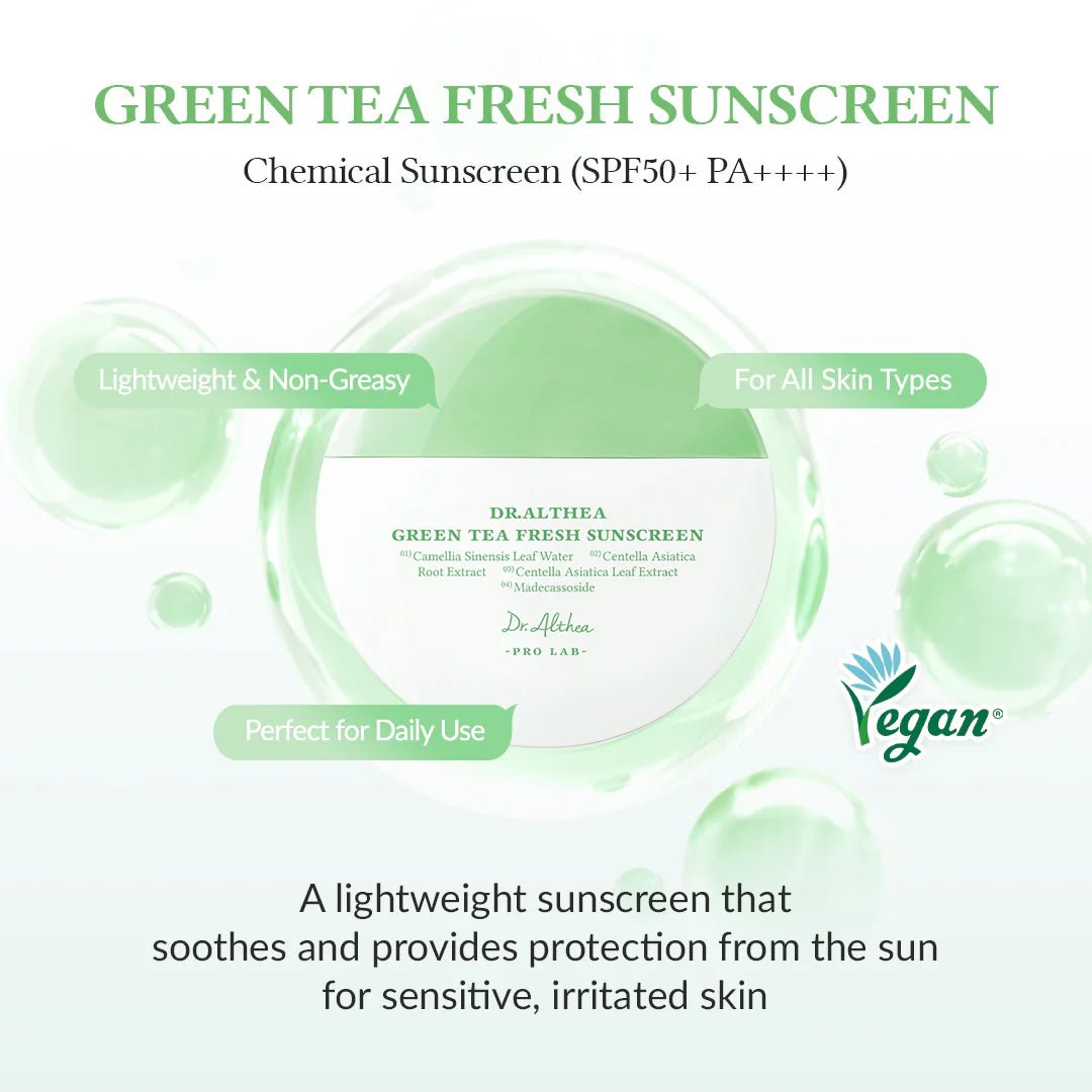 Dr.Althea Green Tea Fresh Sunscreen 45ml - KBOX