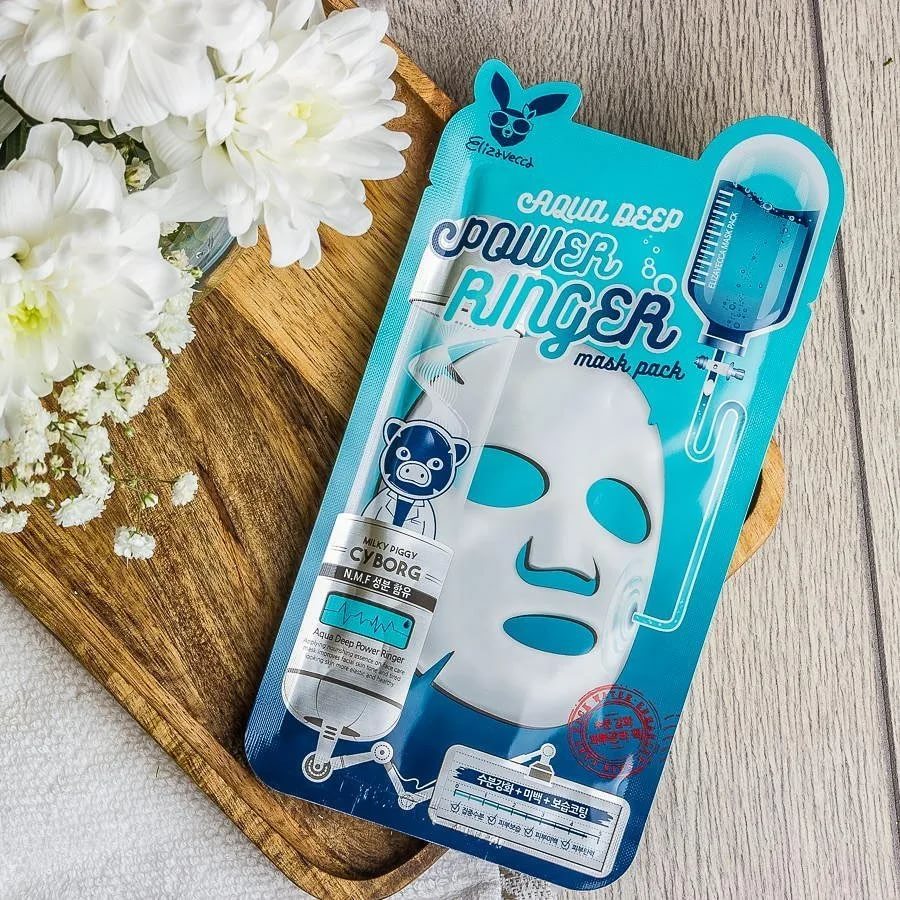 Elizavecca aqua deep power ringer mask pack - KBOX