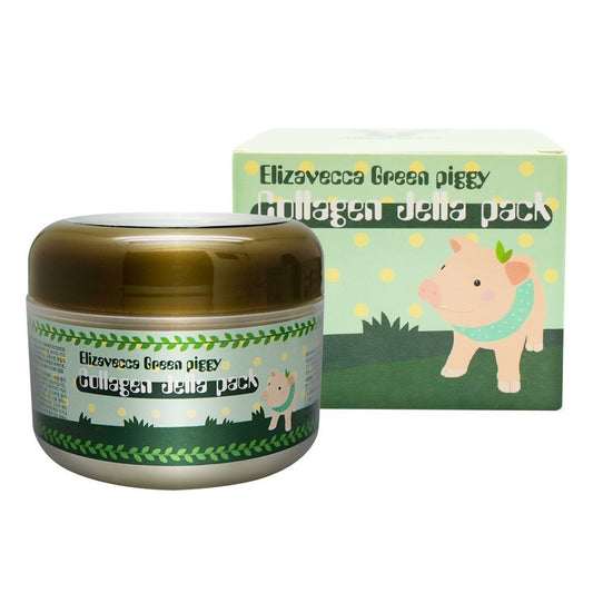 Elizavecca Green piggy collagen jella pack 100g - KBOX