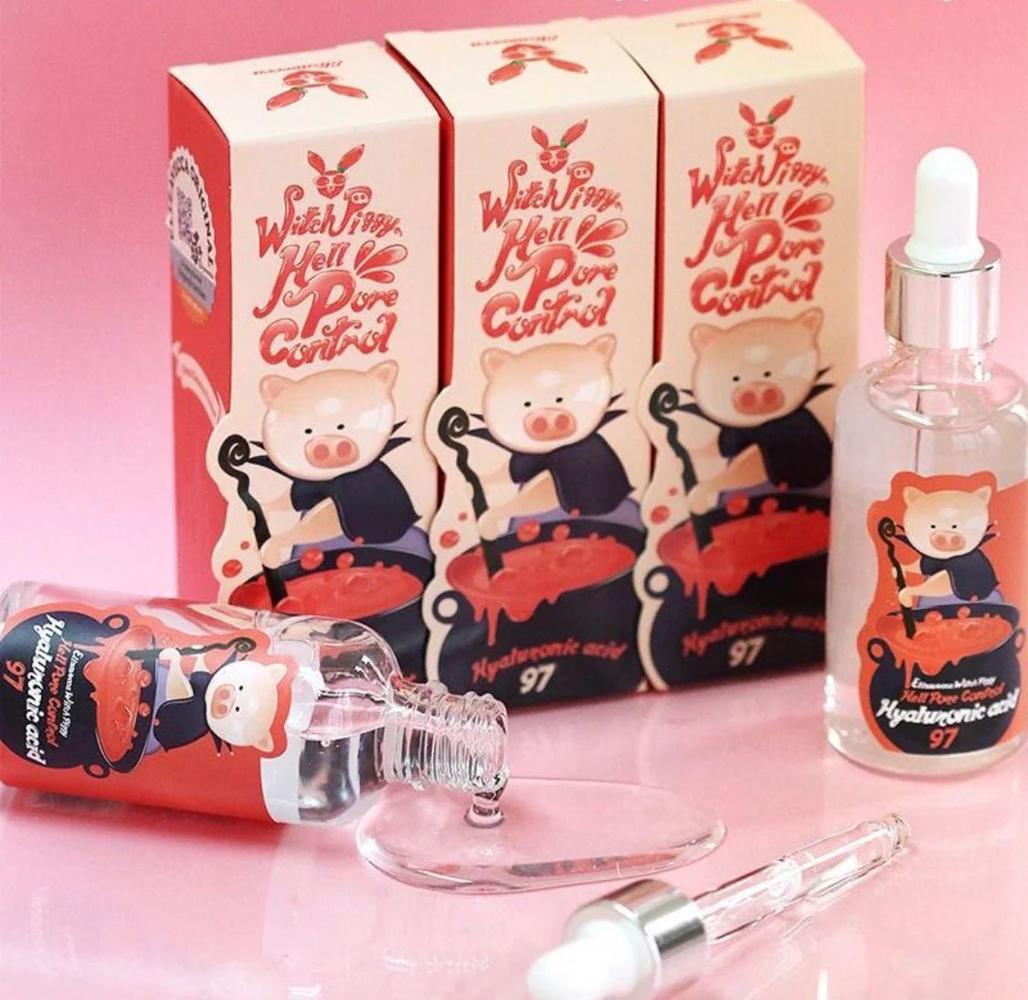 Elizavecca Witch Piggy Hell - Pore Control Hyaluronic Acid 97 50ml - KBOX