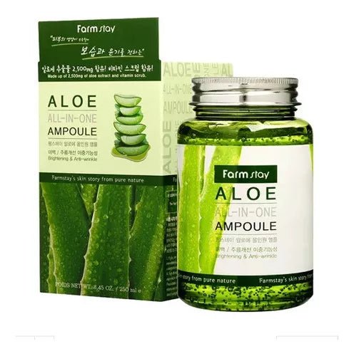Farm stay aloe all in one ampoule 250 ml - KBOX