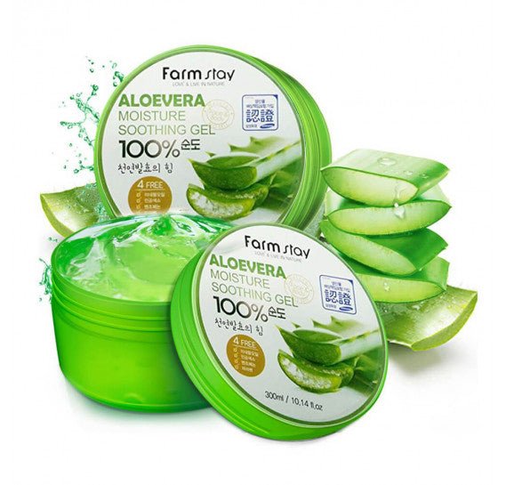 Farm stay aloevera moisture soothing gel 300ml - KBOX