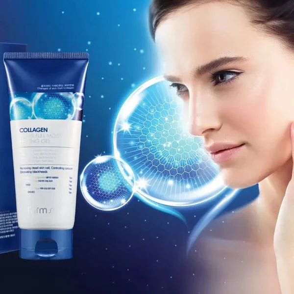 Farm Stay Collagen Water Full Moist Peeling Gel – Exfoliante Hidratante con Colágeno para una Piel Suave y Renovada - KBOX
