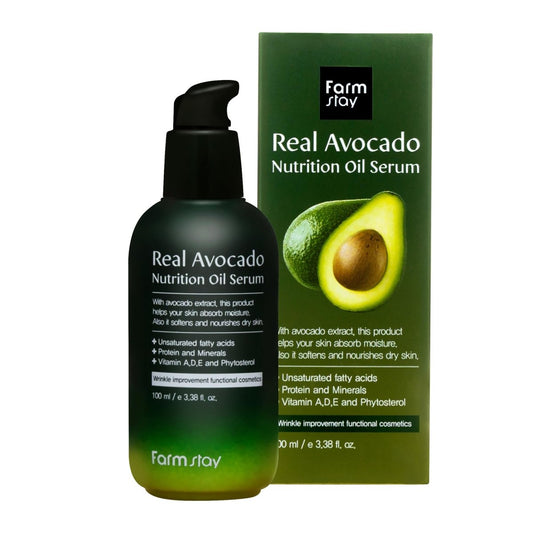 Farm stay real avocado nutrition oil serum 100ml - KBOX