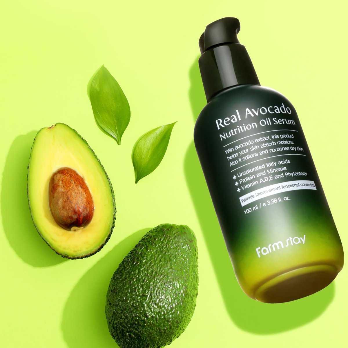 Farm stay real avocado nutrition oil serum 100ml - KBOX