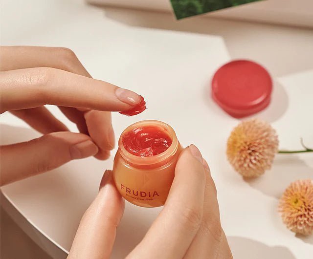 Frudia Pomegranate Honey 3in1 Lip Balm 10ml - KBOX