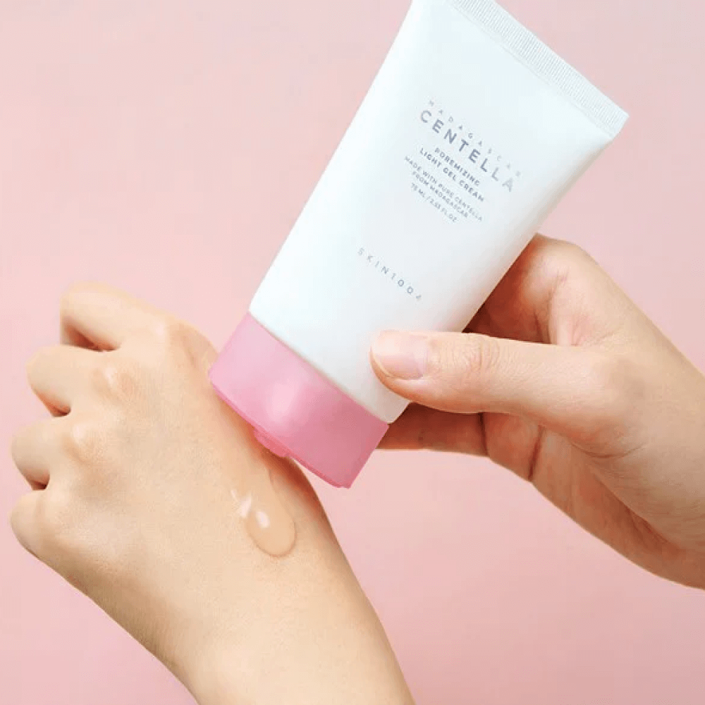 Gel - crema ligero para minimizar poros SKIN1004 Madagascar Centella Poremizing Light Gel Cream - KBOX