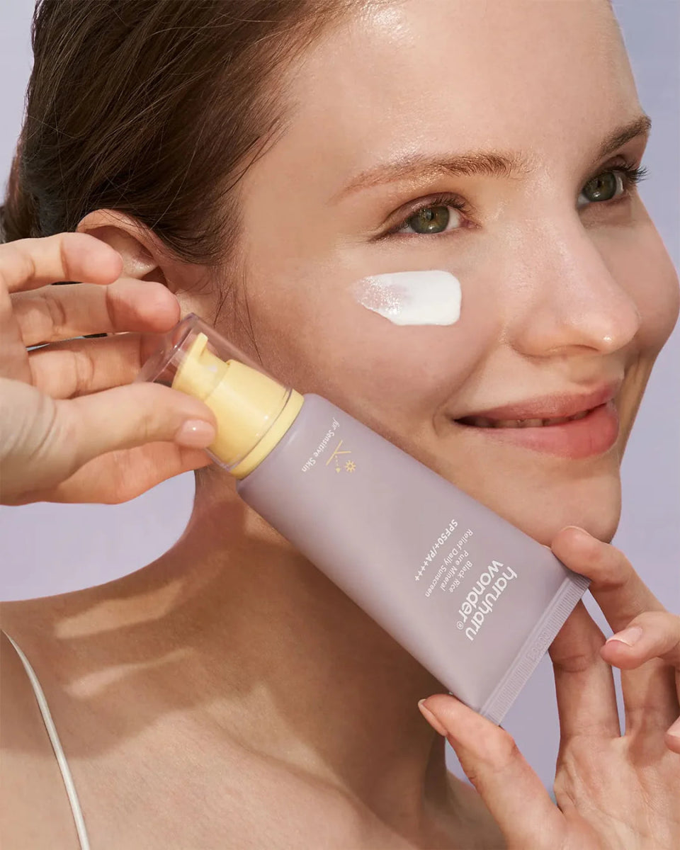 Haruharu wonder Black Rice Pure Mineral Relief Daily Sunscreen 50ml - KBOX