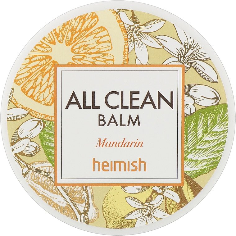 Heimish All Clean Balm Mandarin – Limpiador en Bálsamo con Extracto de Mandarina - KBOX