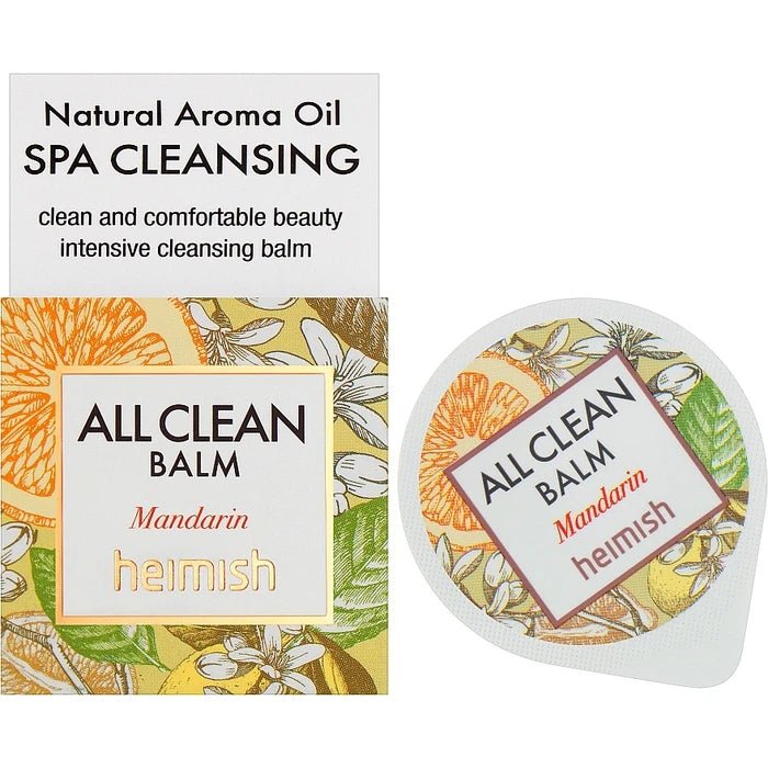 Heimish All Clean Balm Mandarin – Limpiador en Bálsamo con Extracto de Mandarina - KBOX