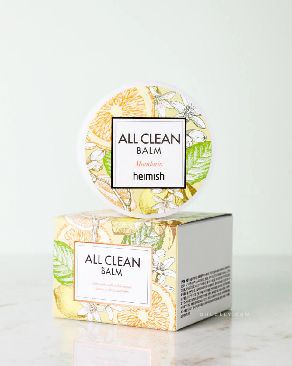Heimish All Clean Balm Mandarin – Limpiador en Bálsamo con Extracto de Mandarina - KBOX