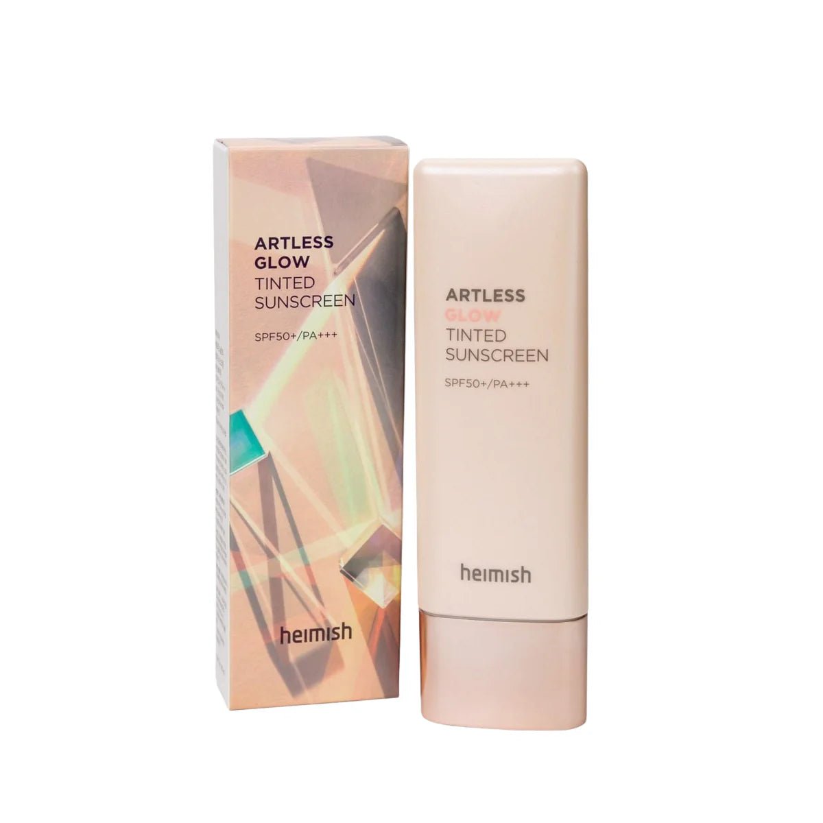 Heimish Artless Glow Tinted Sunscreen Shine Beige SPF50+ PA+++ 40ml - KBOX