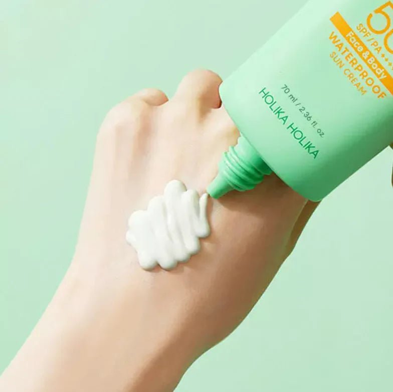 Holika Holika Aloe Waterproof Sun Cream SPF50+ PA++++ - KBOX