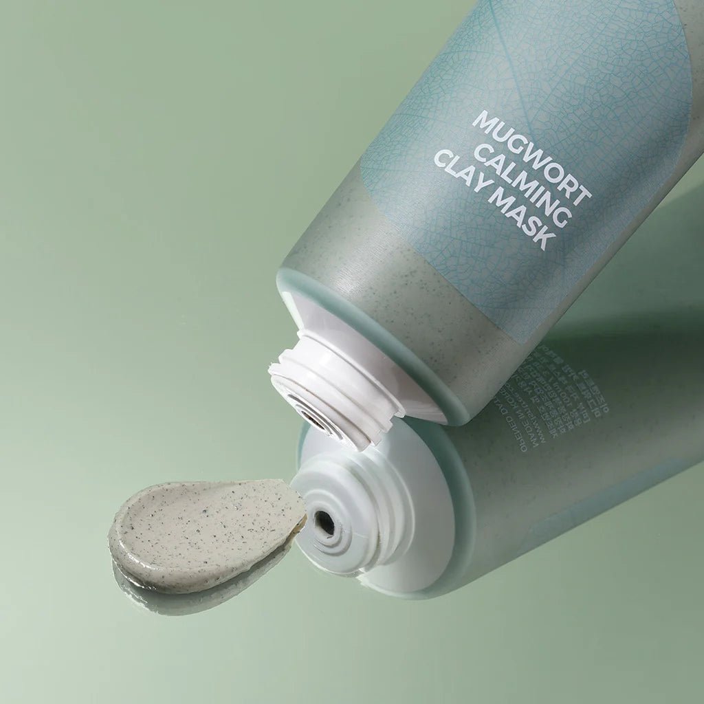 ISNTREE mugwort calming clay mask 100ml - KBOX