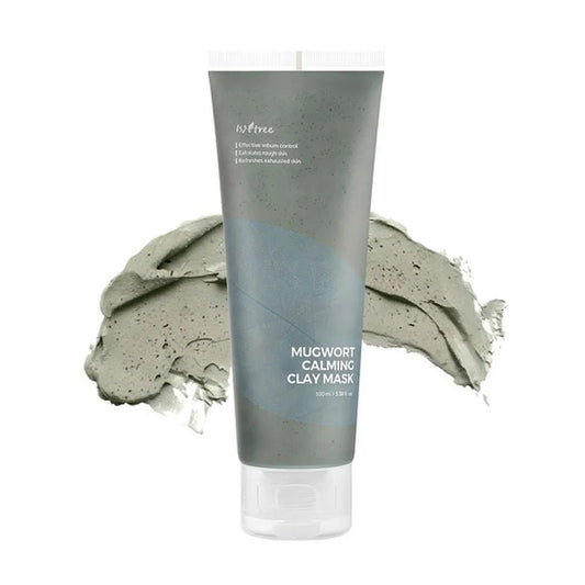 ISNTREE mugwort calming clay mask 100ml - KBOX