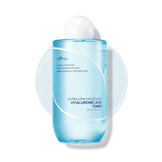 ISNTREE ultra - low molecular hyaluronic acid toner 300ml - KBOX