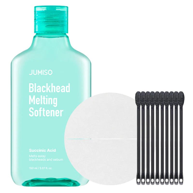 Jumiso Blackhead melting softner 150ml + cotton pad(40pads) + cotton Swab 10ea - KBOX