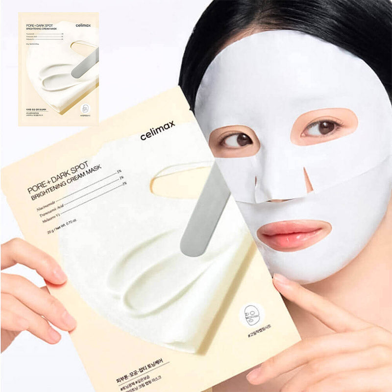 Celimax pore dark spot brightening cream mask