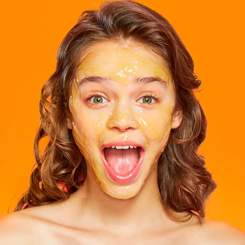 Mascarilla Nutritiva de Calabaza y Miel SKIN1004 Zombie Beauty By Pumpkin Pack - KBOX