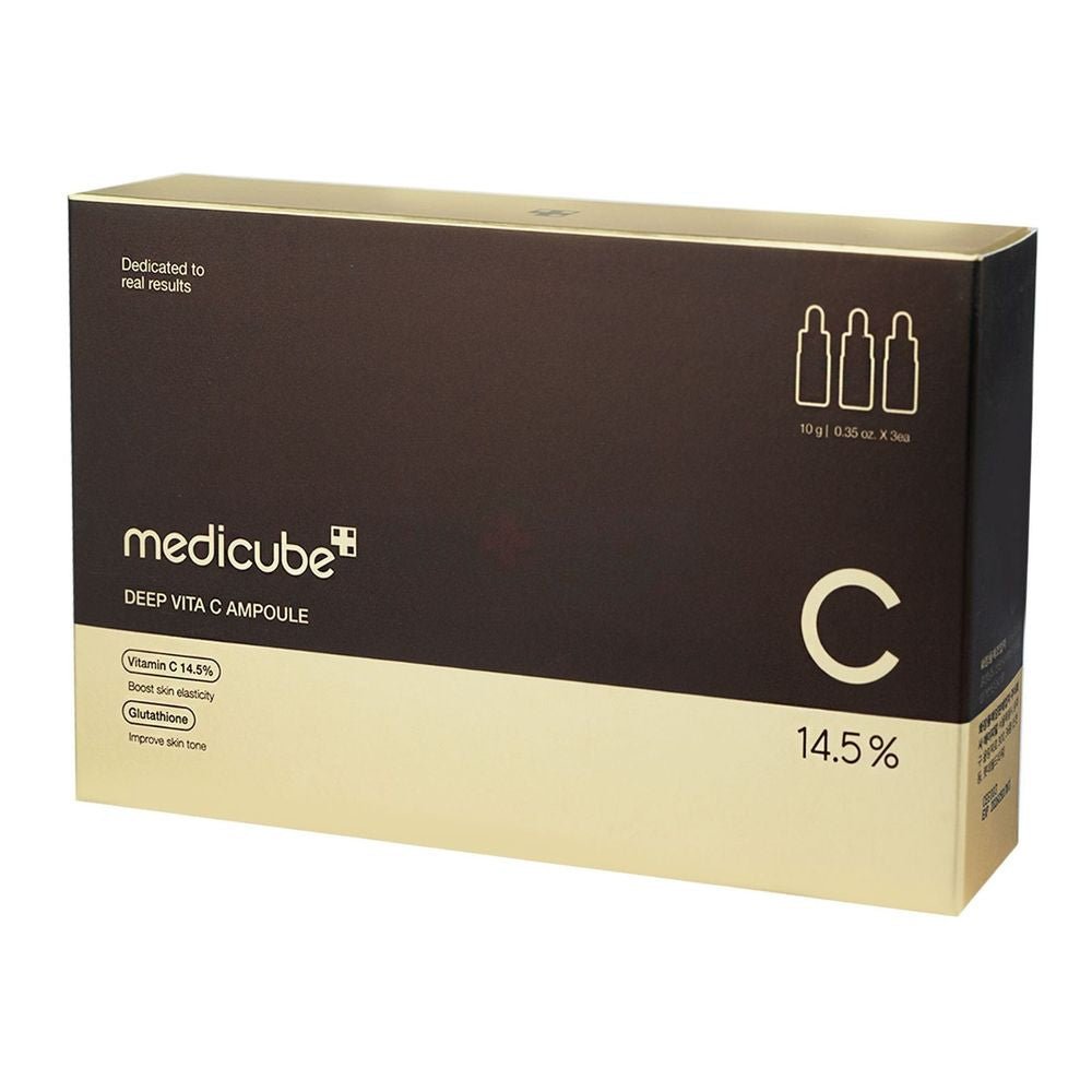 Medicube deep vita C ampoule 2.0 – Ampolla Potente con Vitamina C para una Piel Radiante y Renovada - KBOX