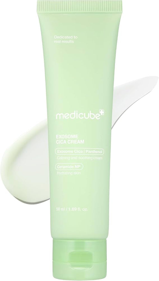 Medicube exosome cica cream – Crema Reparadora con Exosomas y Centella Asiática para una Piel Calmada y Renovada - KBOX