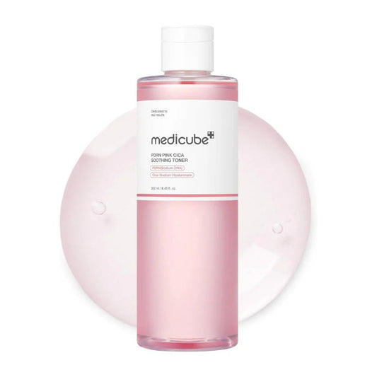 Medicube PDRN Pink Cica Soothing Toner – Tónico Calmante con PDRN y Centella Asiática para una Piel Revitalizada - KBOX