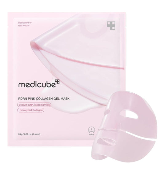 Medicube PDRN Pink Collagen Jelly Gel Mask – Máscara en Gel con Colágeno y PDRN para una Piel Regenerada y Radiante - KBOX