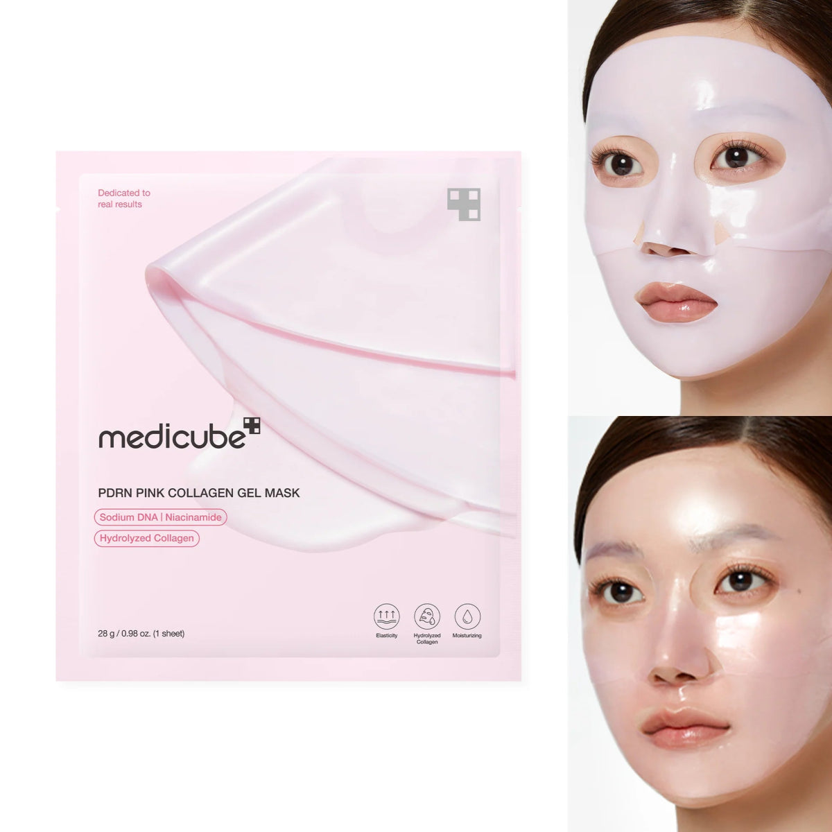 Medicube PDRN Pink Collagen Jelly Gel Mask – Máscara en Gel con Colágeno y PDRN para una Piel Regenerada y Radiante - KBOX