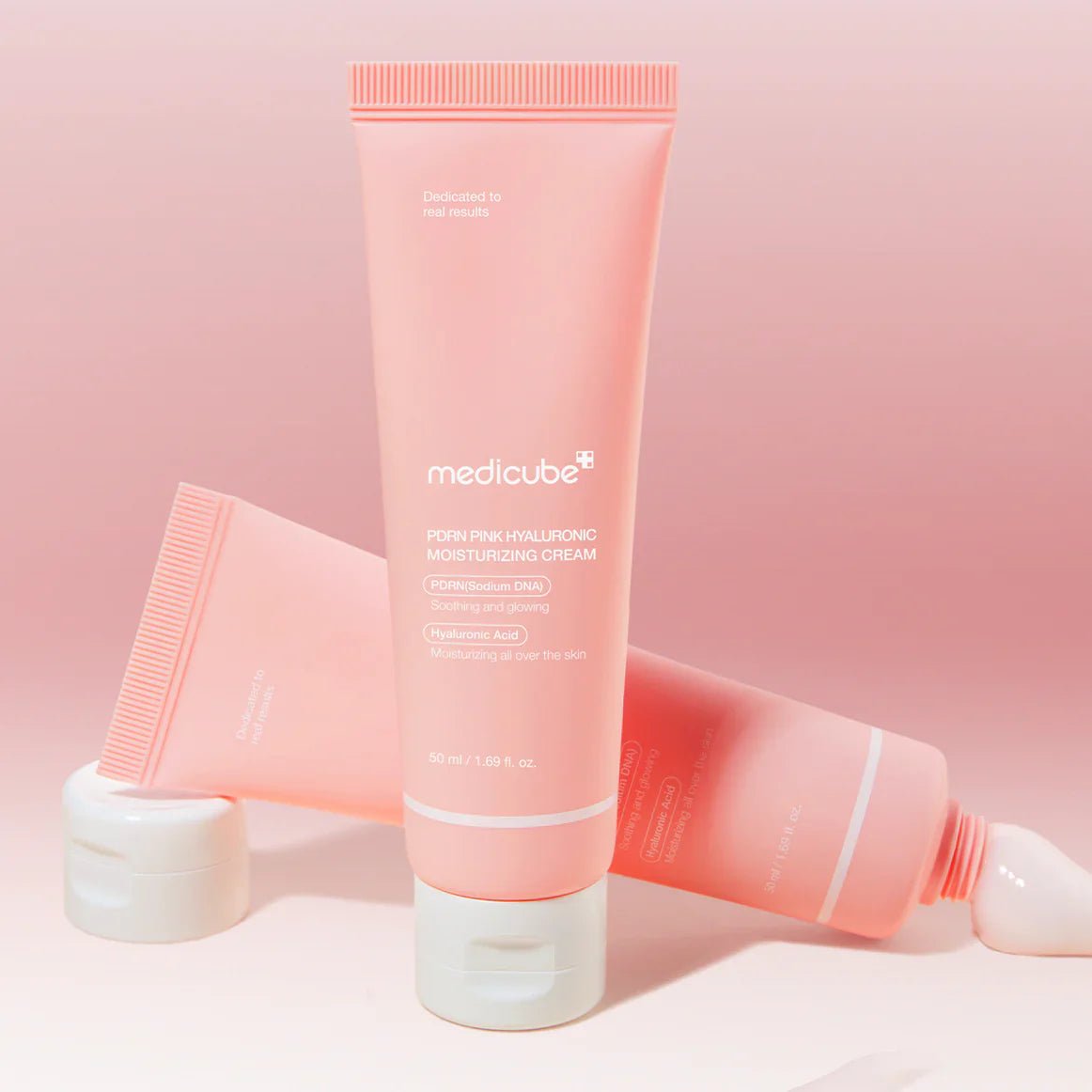 Medicube PDRN Pink Hyaluronic Moisturizing Cream – Crema Hidratante con PDRN y Ácido Hialurónico para una Piel Revitalizada - KBOX