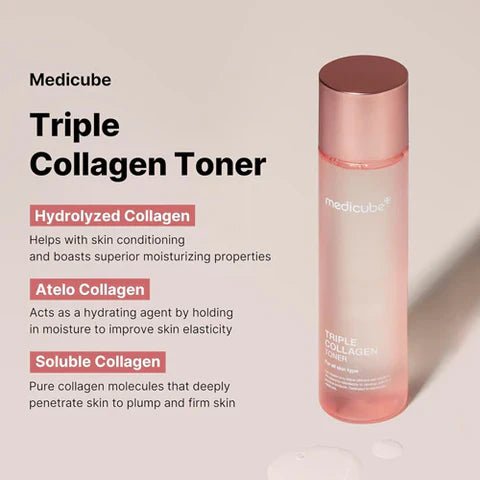 Medicube triple collagen toner 4.0 140ml - KBOX