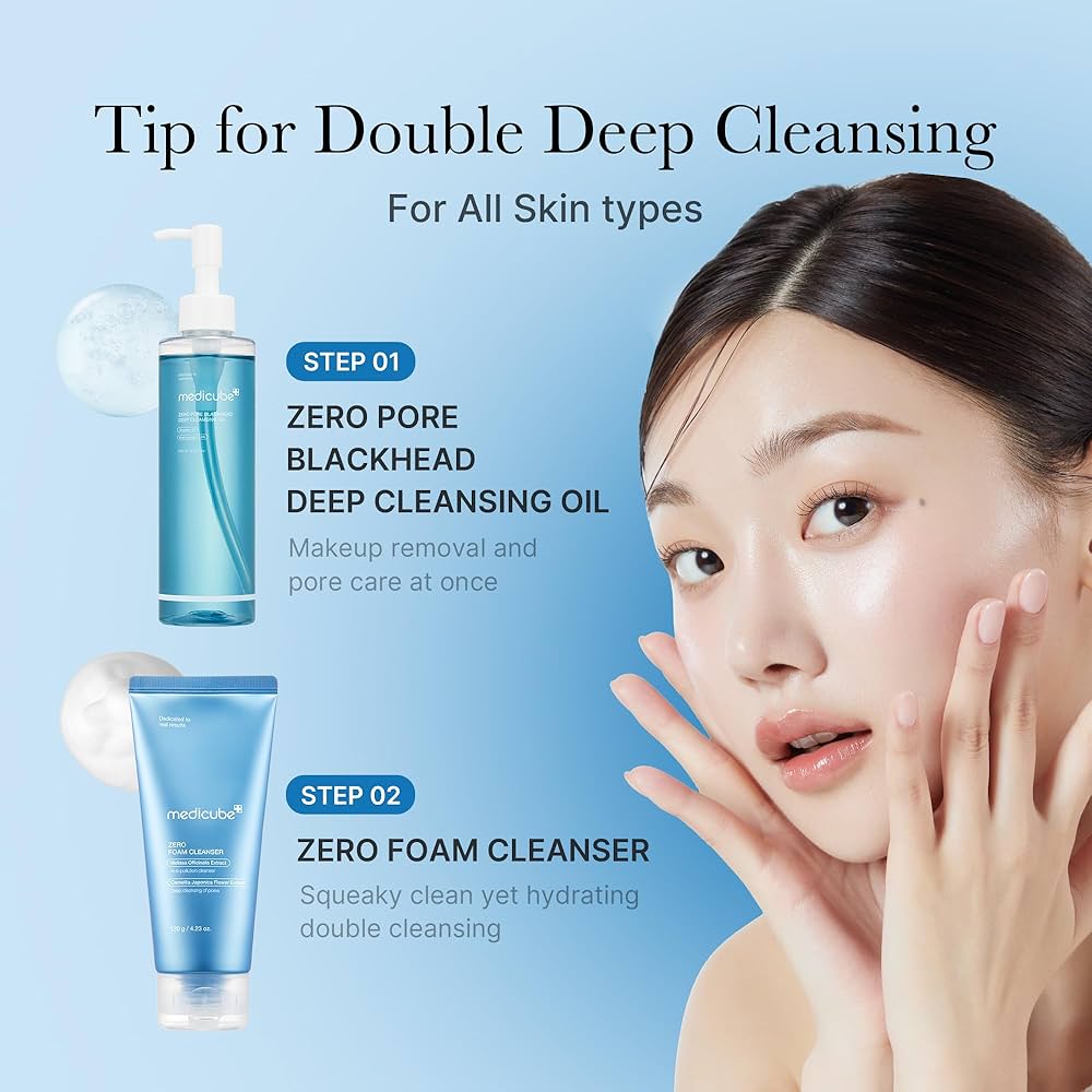 Medicube zero pore blackhead deep cleansing oil 205ml - KBOX