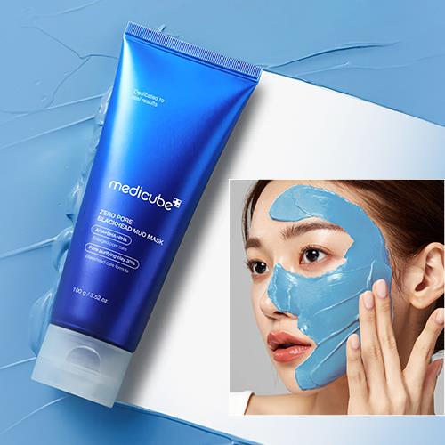 Medicube ZERO PORE BLACKHEAD MUD MASK – Limpieza Profunda y Piel Sin Poros - KBOX