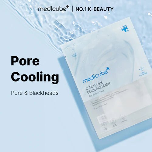 Medicube ZERO PORE COOLING MASK – Máscara Refrescante para Minimizar Poros - KBOX